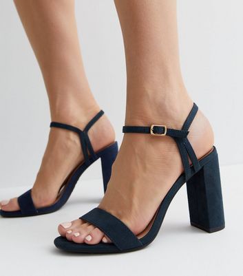 Cheap hot sale navy sandals