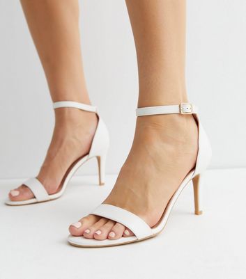 New Look Wide Fit WIDE FIT POINTED - Classic heels - white - Zalando.de