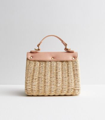 New look basket bag online