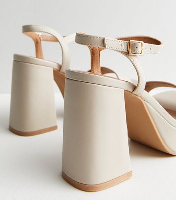 High-heel platform sandals - Women's Wide Fit | Stradivarius Hungary