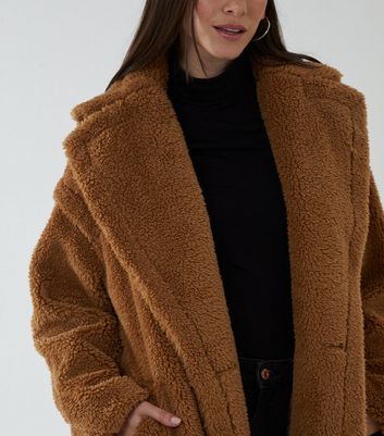 Rust coloured 2025 teddy coat