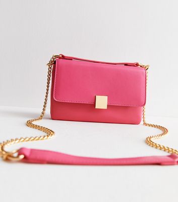 New look store pink bag