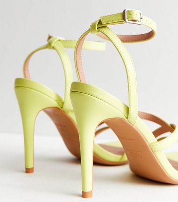 Yellow sandals new discount look