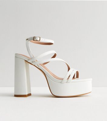 Strappy block heels sales