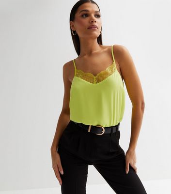 Light deals green camisole