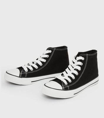 Black canvas 2025 high top