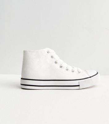 Ladies white clearance canvas shoes