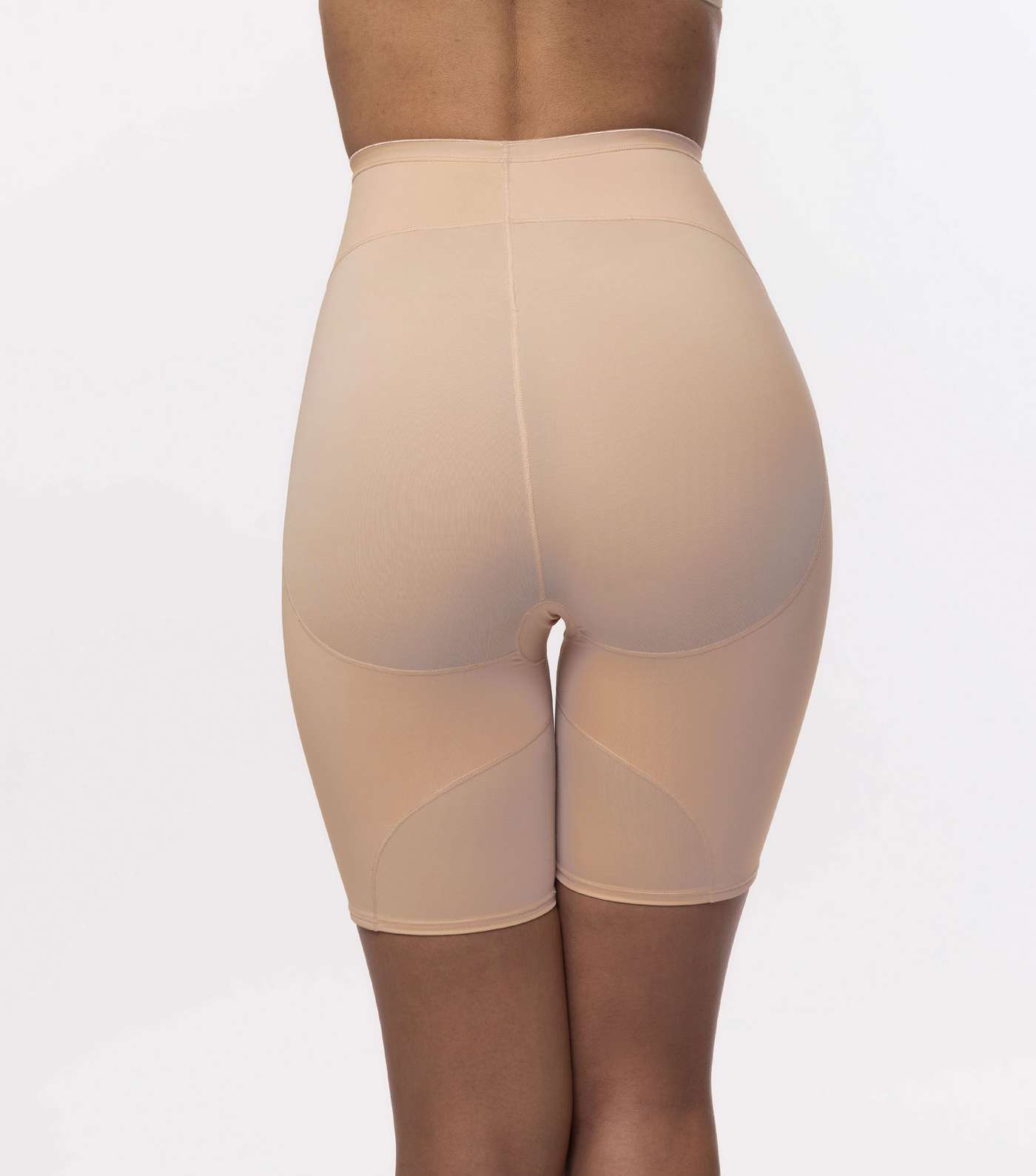 Dorina Pale Pink High Waist Shaping Shorts Image 3