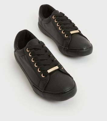 New look cheap lace up sneaker