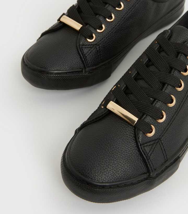 Leather trainers