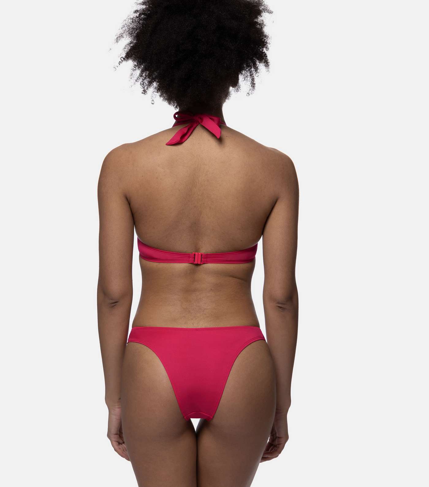 Dorina Bright Pink High Leg Brazilian Bikini Bottoms Image 3