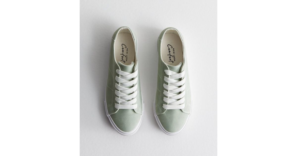 SNEAKER IN GREEN MINT MIX FOREST GREEN SUEDE
