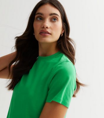 Green Crew Neck T-Shirt