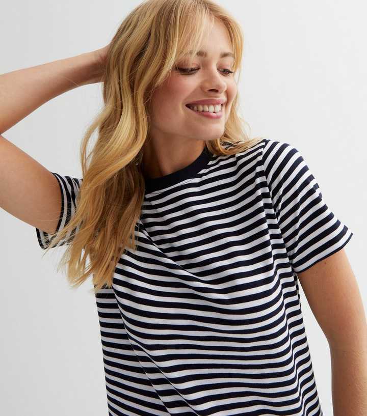 new look striped t shirt