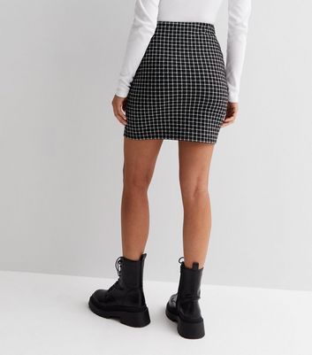 Petite check skirts best sale