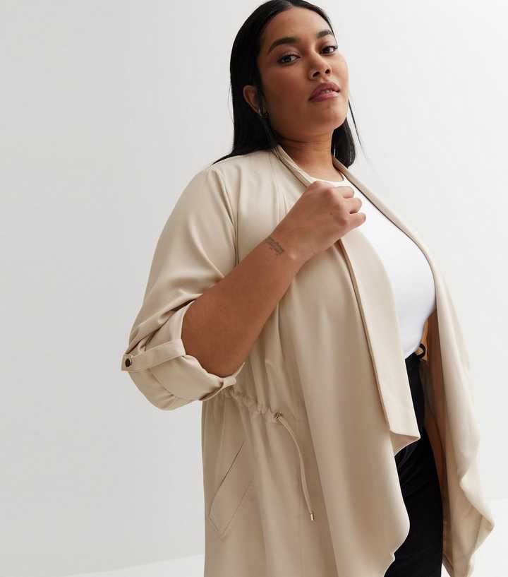 waterfall jackets plus size