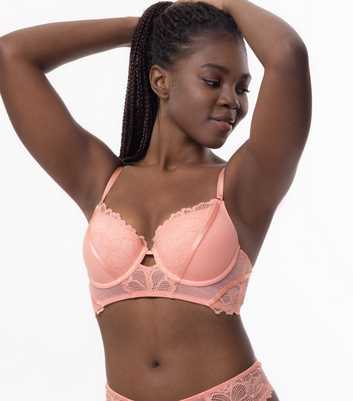 Dorina Coral Lace Cut Out Lightly Padded Bra