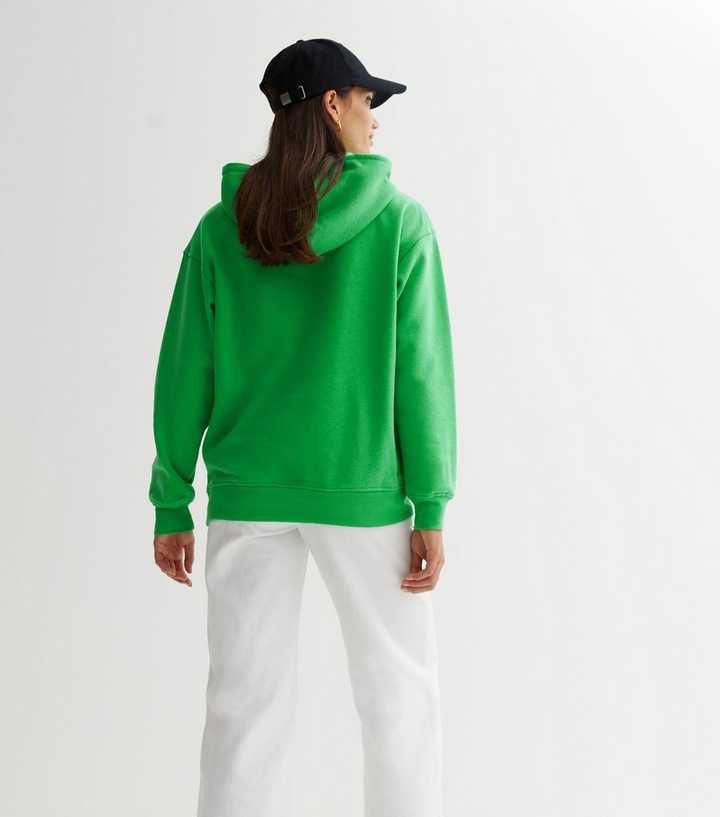 Green Pocket Front Hoodie