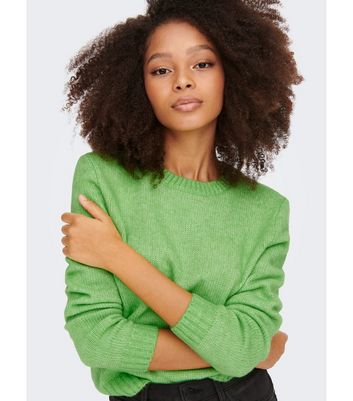 Lime green 2025 crew neck