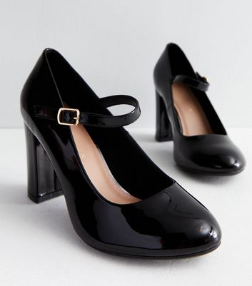 Mary jane black store patent shoes