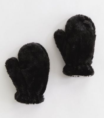 Black mittens hot sale