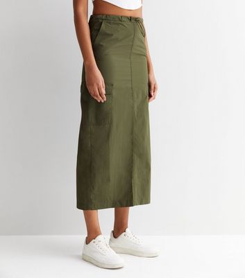 Long khaki skirts discount 69