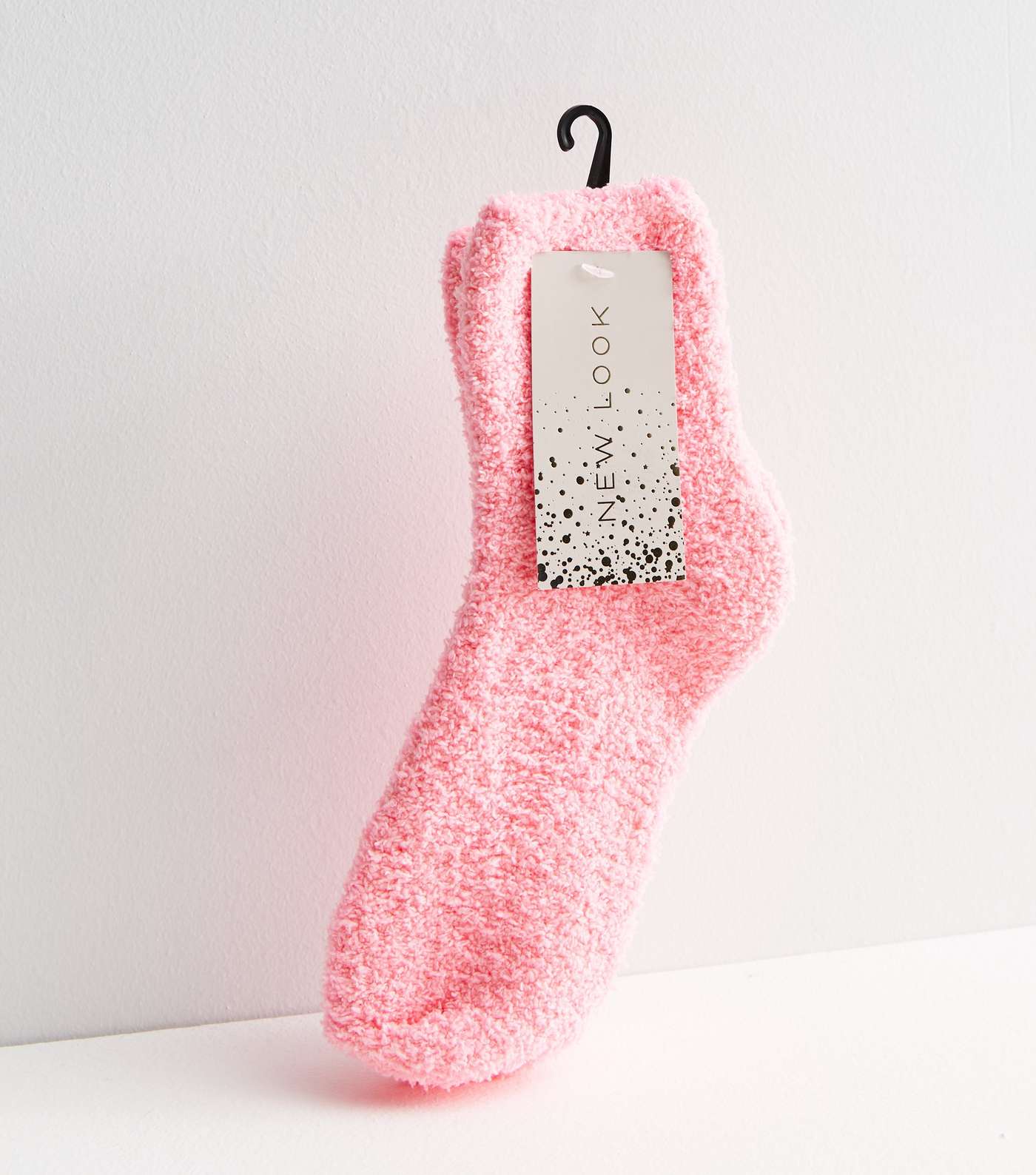 Pink Fluffy Socks Image 3