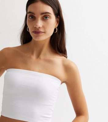 Cheap white best sale tube tops