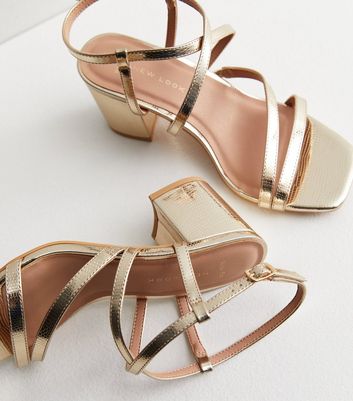 Wide fit block online sandals