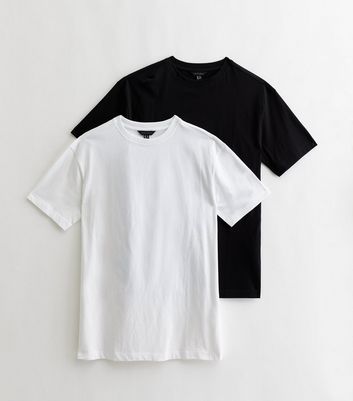 Black and 2025 white oversized shirt