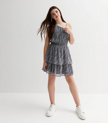 Girls one shop shoulder dress