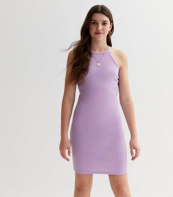 Purple dress new store look