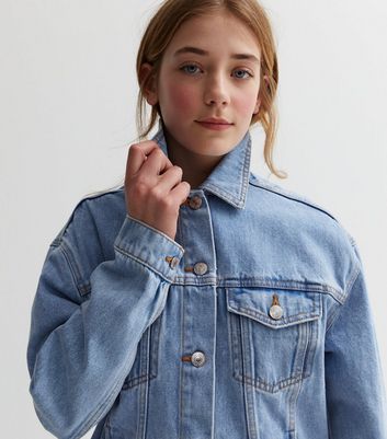 New look outlet girls denim jacket