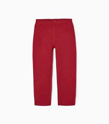 Zippy Dark Red Jeggings