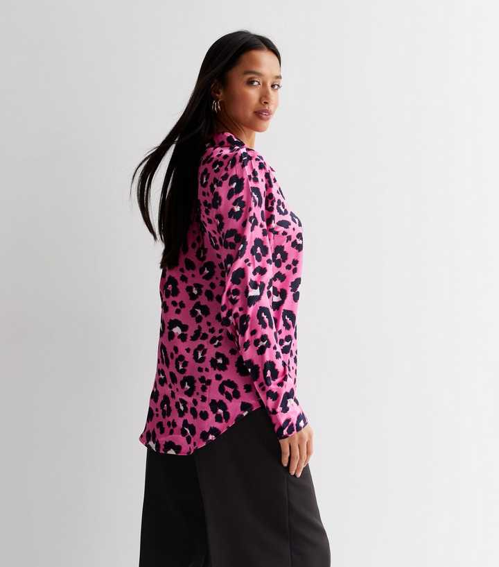 neon leopard print shirt