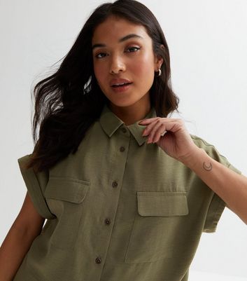 women's petite short sleeve shirts