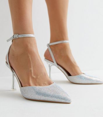 Buy Silver Plain Coral Metallic Pumps by OROH Online at Aza Fashions.