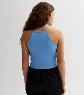 Spaghetti strap top new on sale look