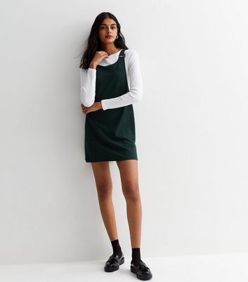 New look hotsell pinafore dress