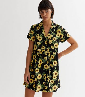 Short clearance sunflower dress