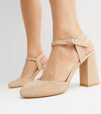 Closed toe discount block heel sandals