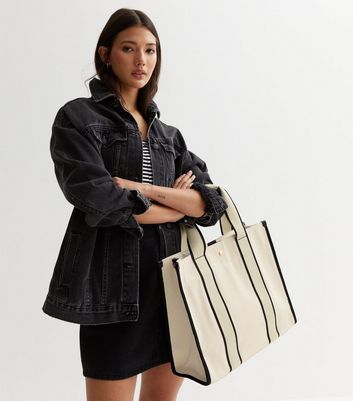 Structured tote handbag sale