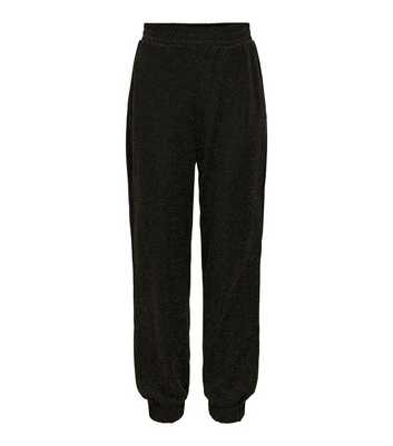 KIDS ONLY Black Glitter Cuff Pants