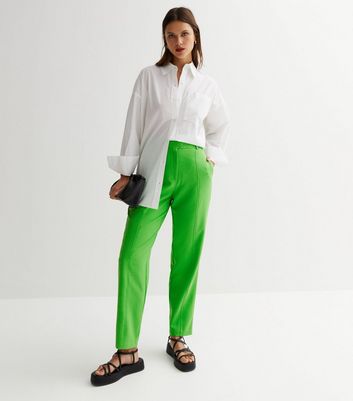 New look green sales trousers