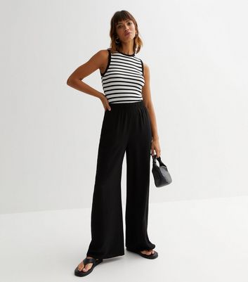 Supersoft Jersey wide leg trousers  cara   Philmore Clague