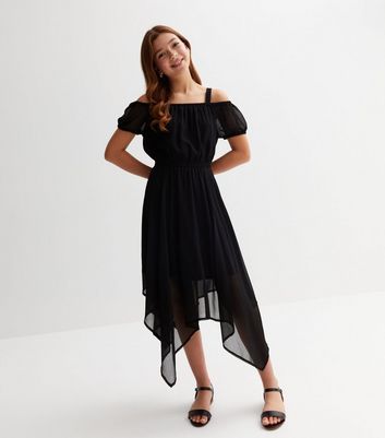 Long black on sale dress for teenager