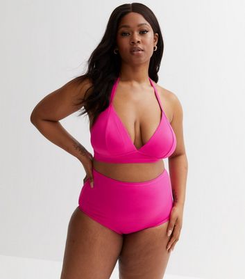 Triangle top best sale one piece swimsuit