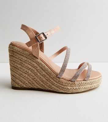 Cream wedge shoes store uk