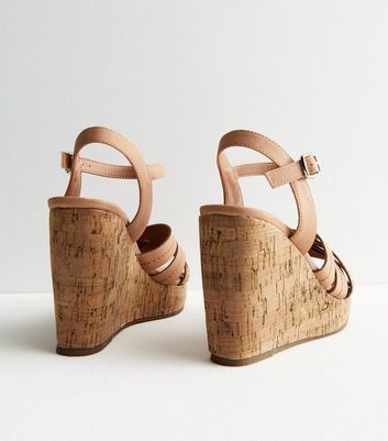 Leather and deals cork sandals