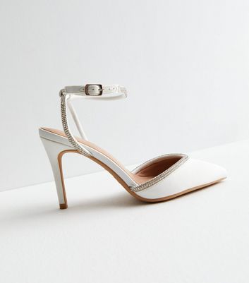 New look white hot sale court shoes